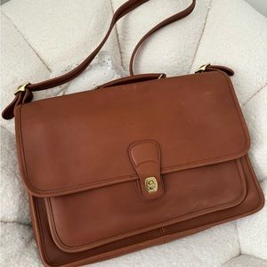 Vintage Coach Metropolitan Laptop Briefcase Bag